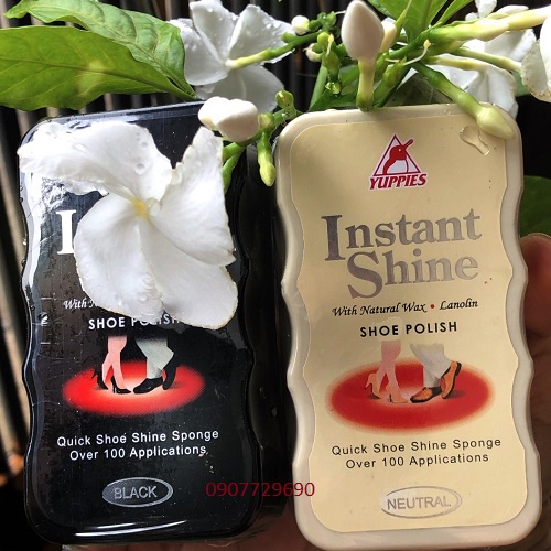 Đánh bóng nhanh đồ da đen Yuppies Instant Shine Shoe Polish