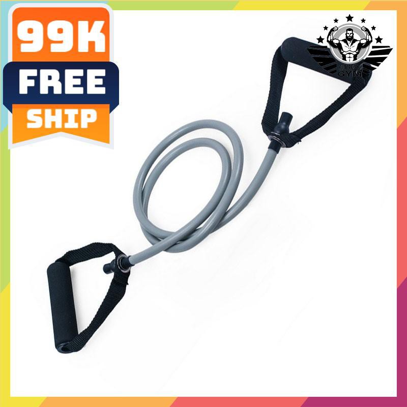 FREESHIP🎁 Dây kéo đàn hồi 24 - 28 LB /⭐ giá rẻ ⭐/ dây ngũ sắc tập gym màu ghi | hn & tphcm