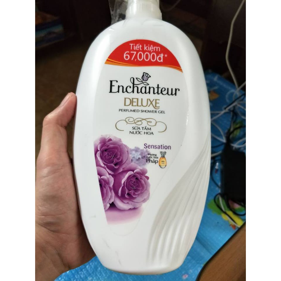 Enchanteur Sữa Tắm Hương Nước Hoa Sensation 900gr, 650gr,180g