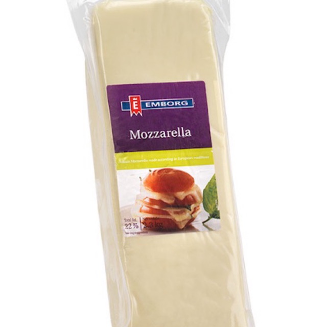 PHÔ MAI MOZZARELLA EMBORG 2,3KG