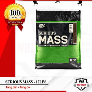 Sữa Tăng Cân Tăng Cơ On - Serious Mass 12lbs Authentic 100%