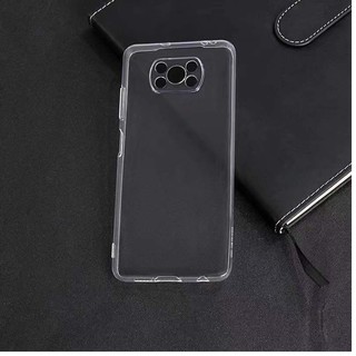 Ốp Lưng Silicon Dẻo Trong Suốt Cho Xiaomi Poco X3 loại đẹp
