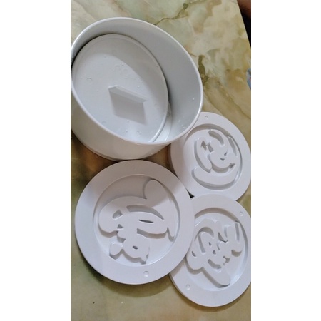 Bộ Khuôn Xôi 3 Mặt Phúc Lộc Thọ 12Cm Dày Dặn