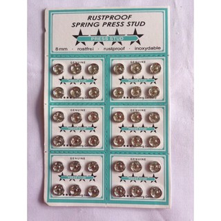 Nút bấm áo dài vỉ 36 nút