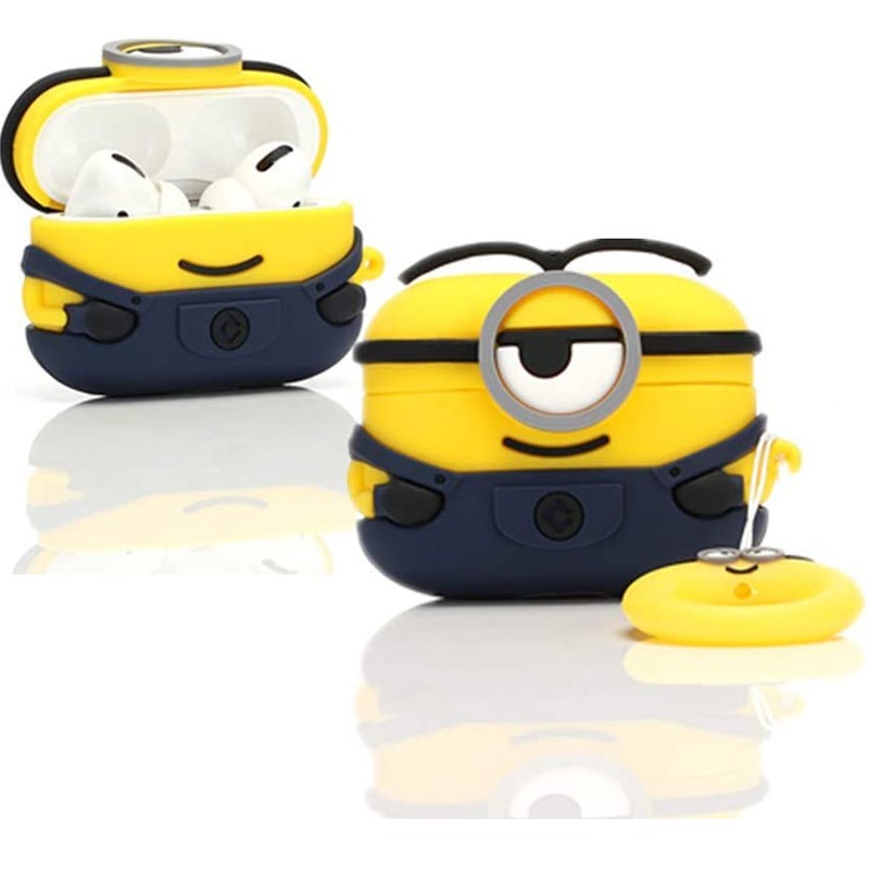 Case AirPods 1/2/Pro Vỏ Bọc Tai Nghe AirPods 1/2/Pro hình Minions Siêu Cute - MINH AN SAIGON