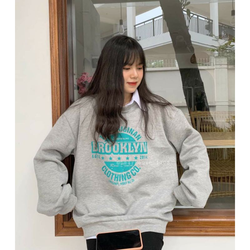 🌈 ÁO SWEATER BROOKLYN VỀ HÀNG ( KÈM ẢNH THẬT)