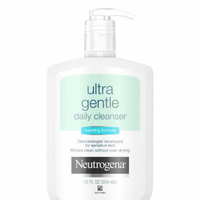 Sữa Rửa Mặt Neutrogena Ultra Gentle daily Cleanser foaming fomula