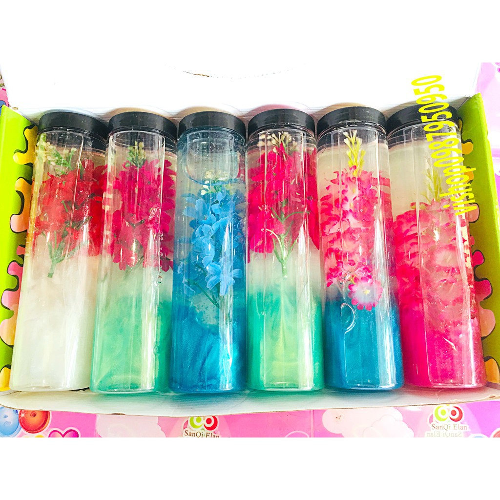 slime lọ dài to có hoa lá cực đẹp mã QRC4 DALL IN ONE