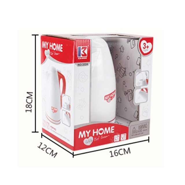 💥Bộ đồ chơi vật dụng gia đình - Ấm đun siêu tốc
