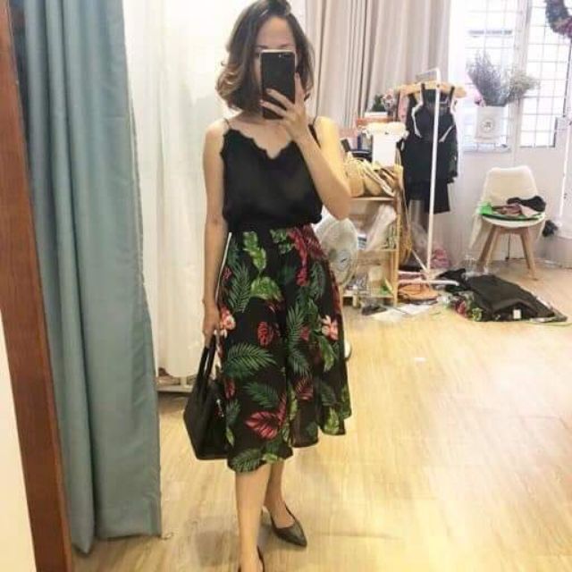 Chân váy hoa 1 minh nguyệt