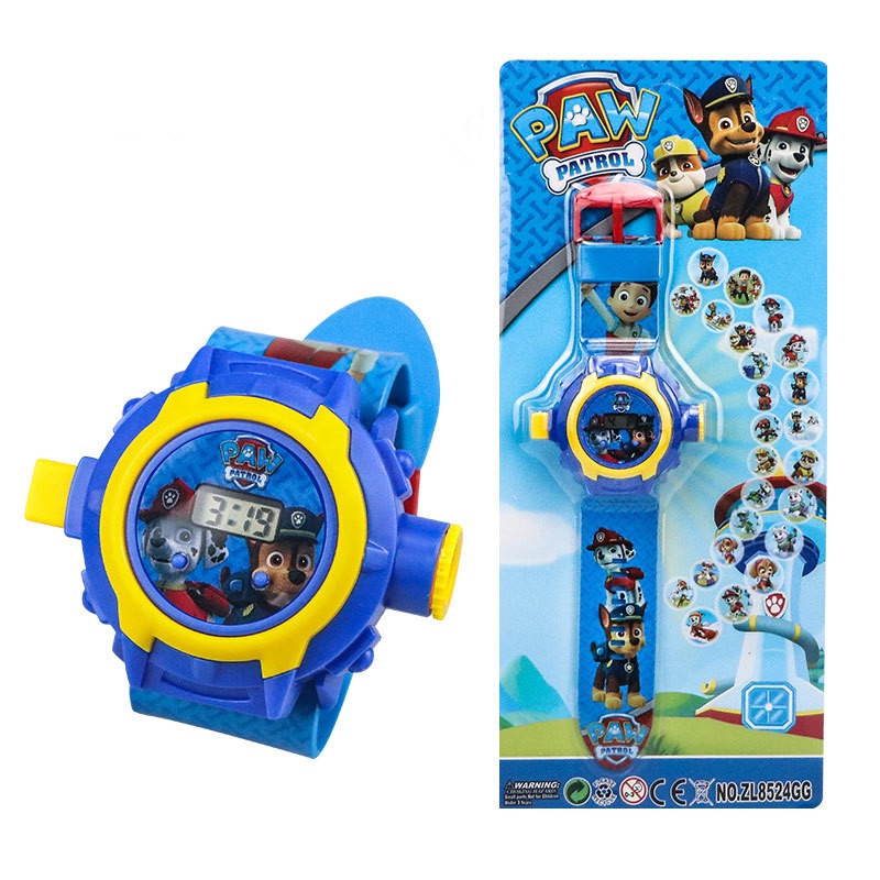 Đồng Hồ Điện Tử Hình Nhân Vật Người Nhện Phim Frozen 24 Mẫu Cho Bé