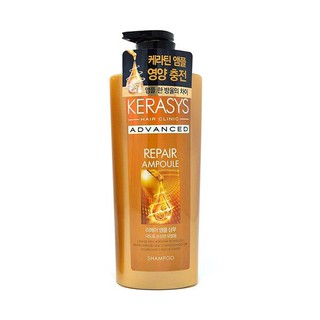 Dầu gội cao cấp chăm sóc chuyên sâu và tóc hư tổn nặng KERASYS ADVANCED AMPOULE REPAIR 600ml - Hàn Quốc Chính Hãng