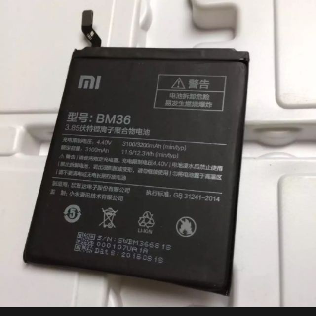 Thay pin Xiaomi Mi5s M5S Mi 5S BM36