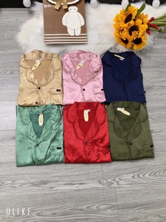 pijama lụa đ  hoa quynh anh