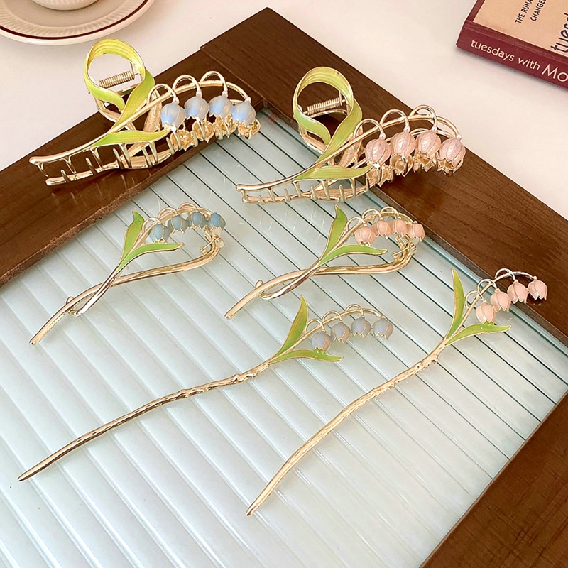 Kẹp TóC HìNh Hoa Tulip Dễ Thương ThờI Trang Cho Nữ