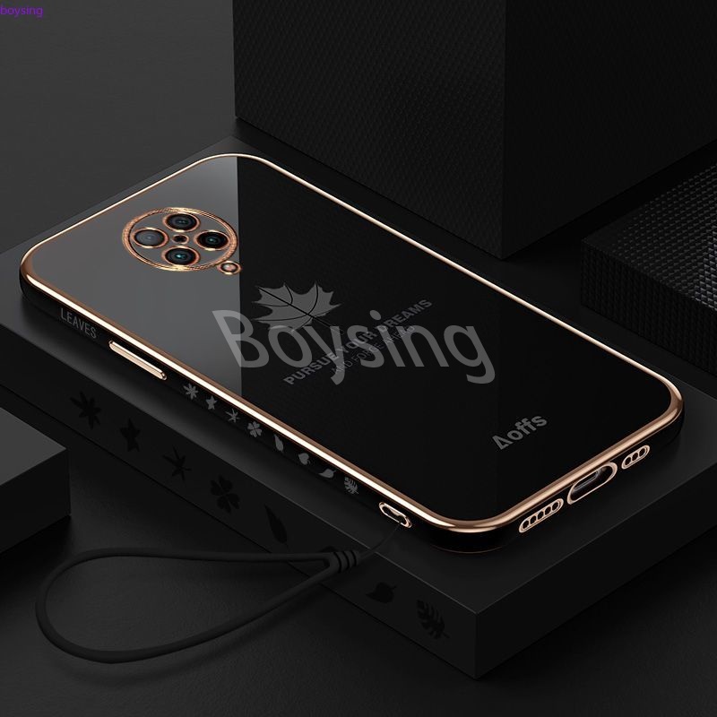Ốp Lưng Lá Phong Cho Redmi K20 K30 K30S K40 K50 Pro