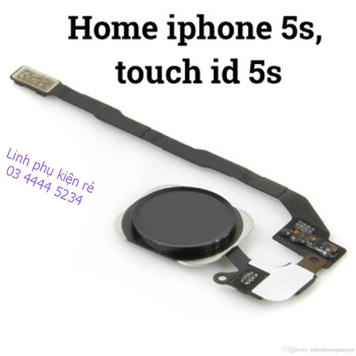 NÚT HOME IPHONE 5S CÁC MÀU - NÚT HOME ZIN IPHONE BẢO HÀNH 6 THÁNG Shop Linh Phụ Kiện Giá Sỉ