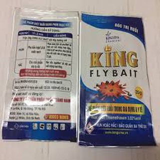 THUỐC DIỆT RUỒI KING FLY BAIT gói 20gr