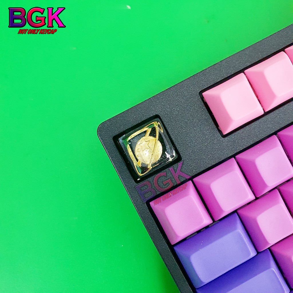 Keycap Lẻ hình hành tinh ngoài vũ trụ cực đẹp Sa profile ( keycap resin độc lạ )( Keycap Artisan )