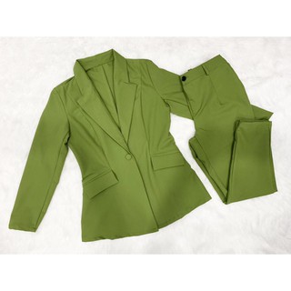 Set công sở - Set vest công sở 3 món