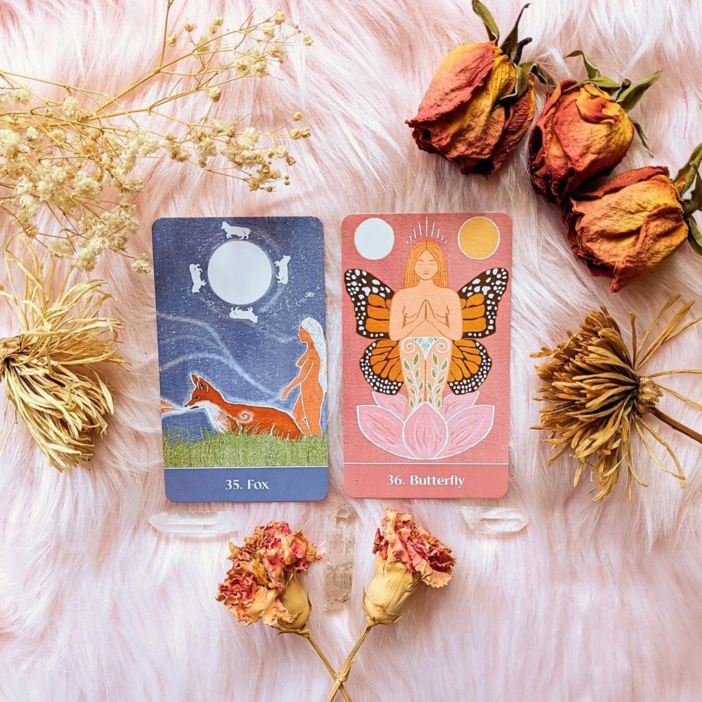 Bộ Bài Sacred Cycles Oracle (Mystic House Tarot Shop) - Bài Gốc Authentic Chính Hãng 100%