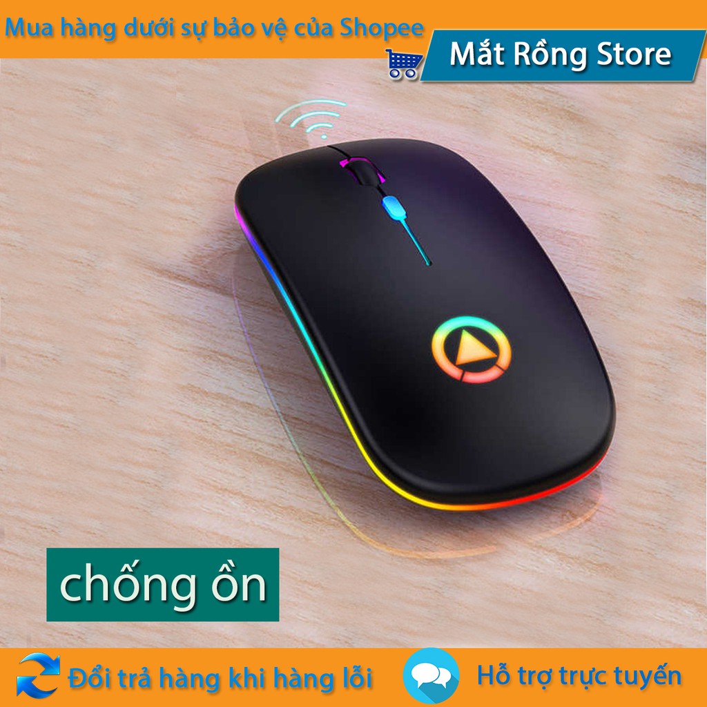 Chuột Không Dây YINDIAO A2/ A6 Chống Ồn Pin Sạc