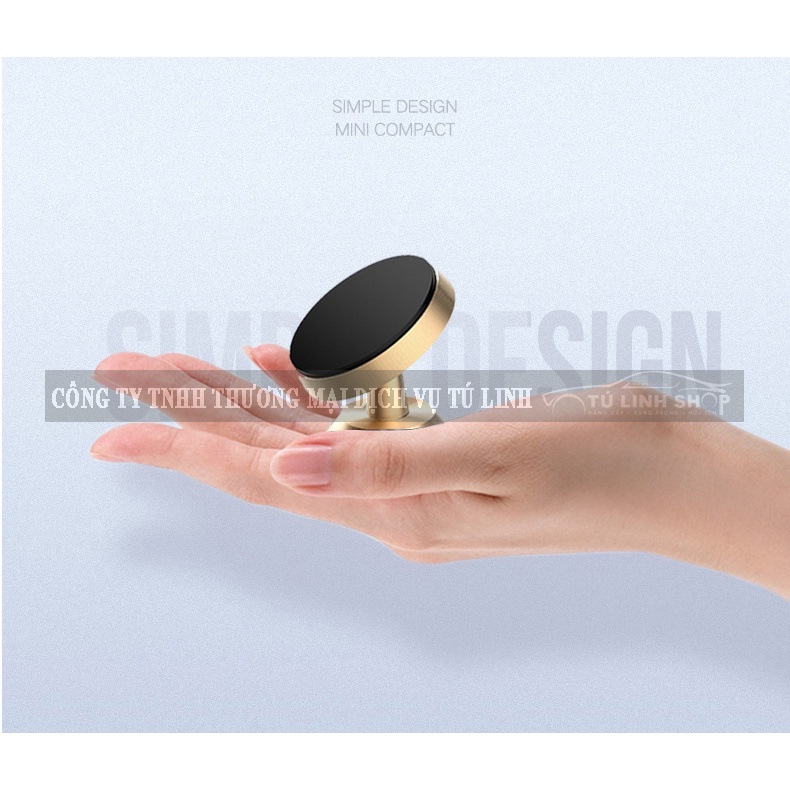 Giá đỡ điện thoại bằng nam châm trên ô tô, nhỏ gọn, dễ dùng