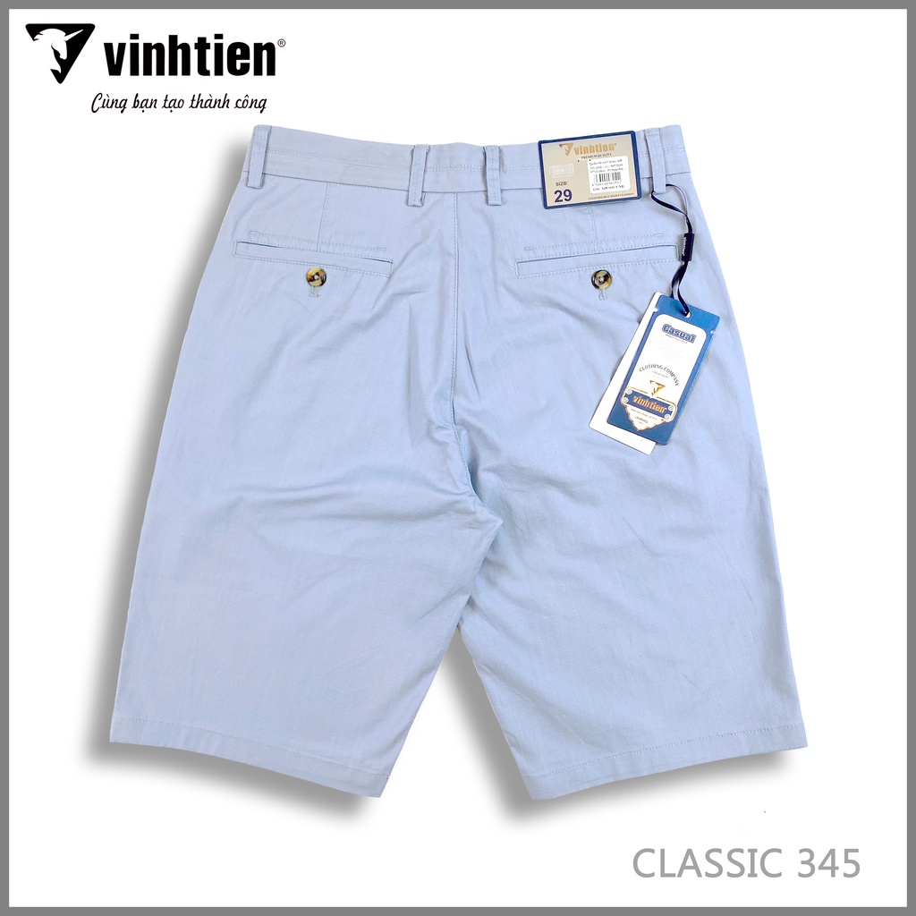 Quần Short Nam Cotton Classic Vĩnh Tiến 345 - D299