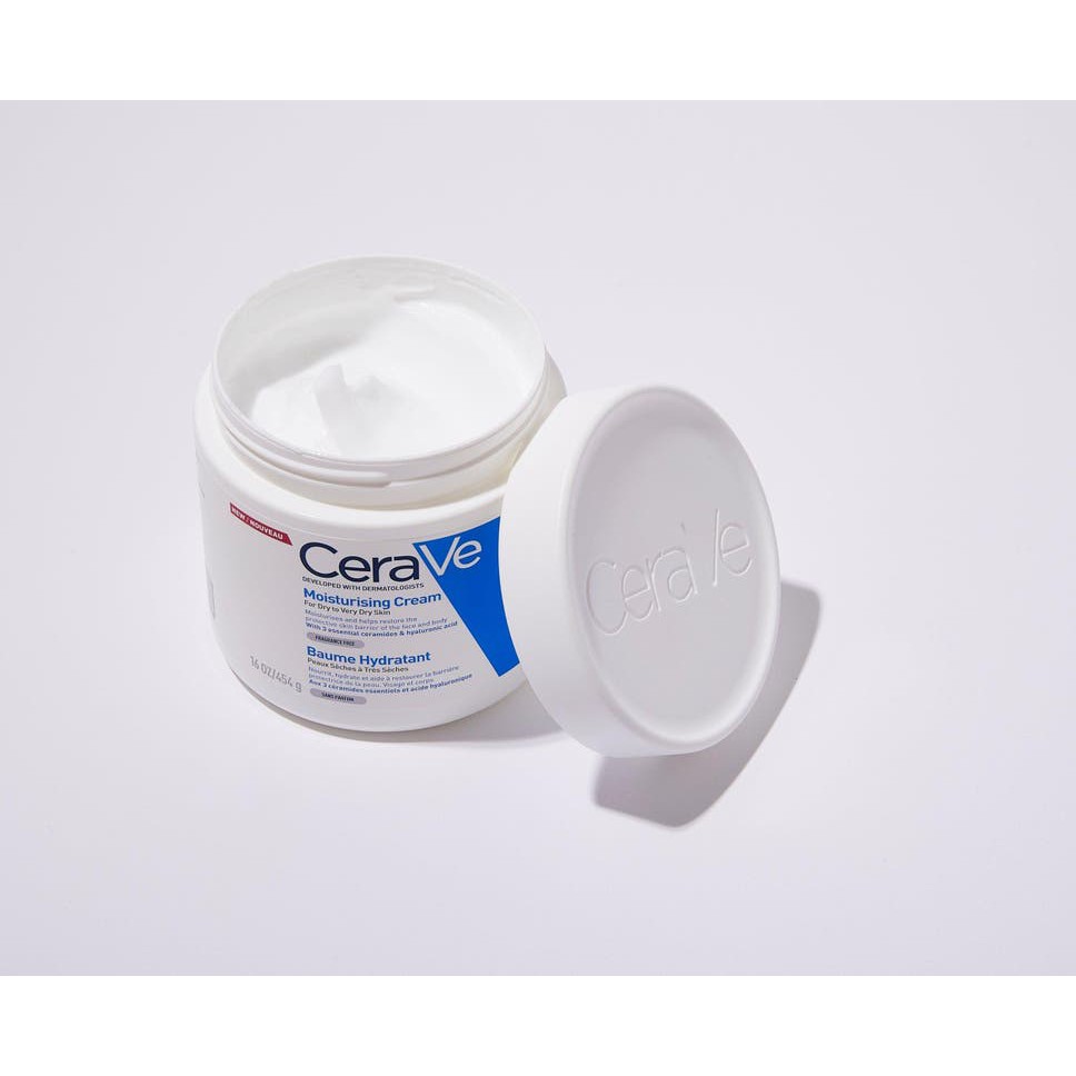 [Bill Canada] Kem dưỡng ẩm da Cerave Moisturizing Cream 453g 57g