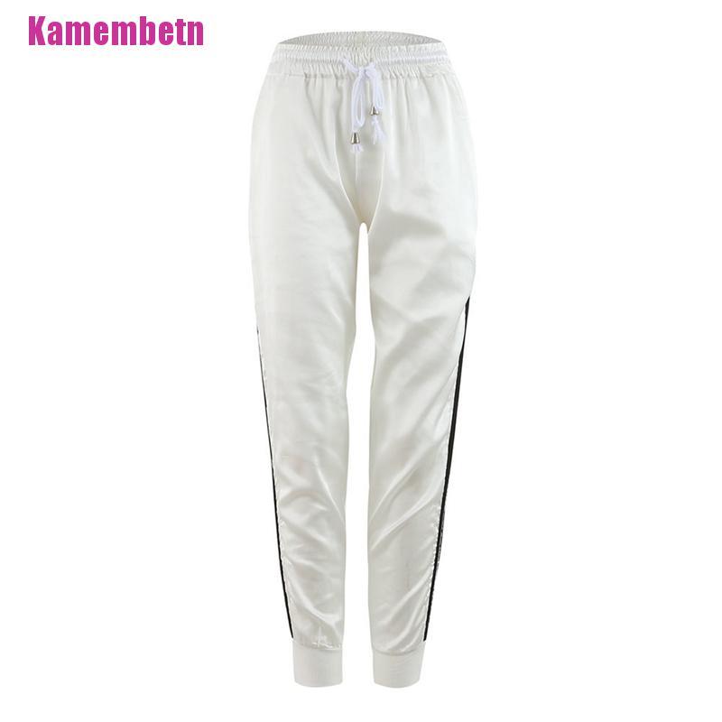 Quần Jogger Vải Satin Thời Trang Cho Nữ Tập Thể Thao | BigBuy360 - bigbuy360.vn