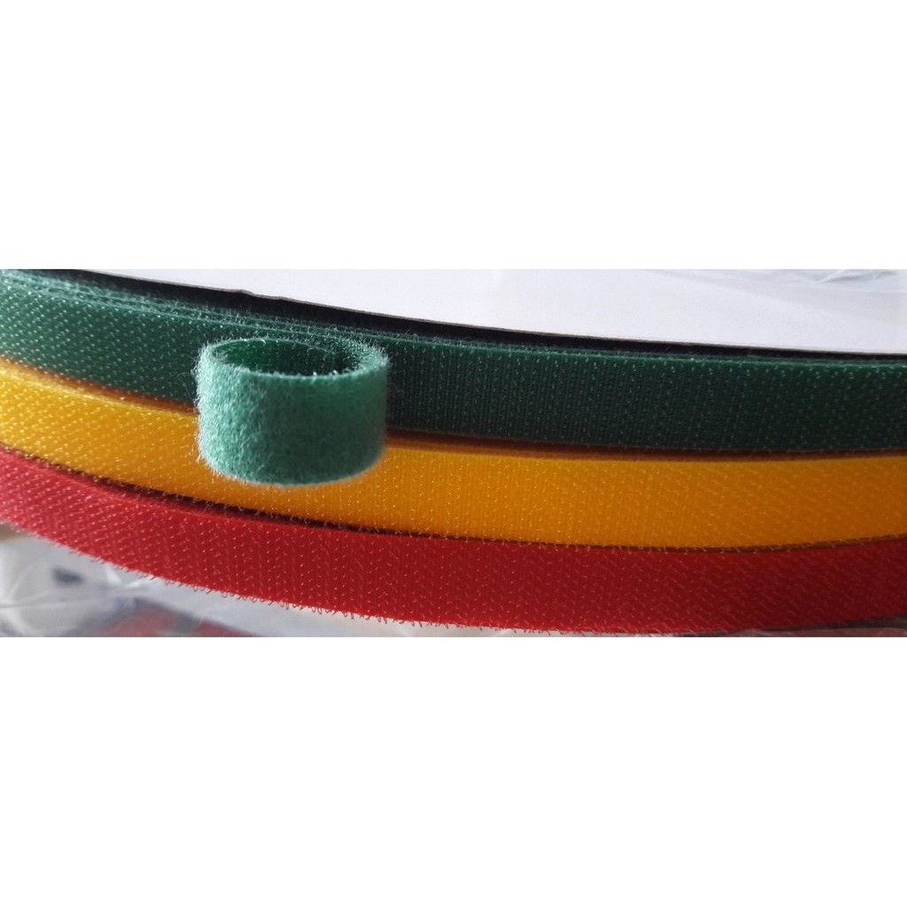 Dây dán dính Velcro Rex Warp bản rộng 1,2cmx100cm/ cuộn