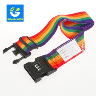 Đai vali có khóa số chống trộm 2m