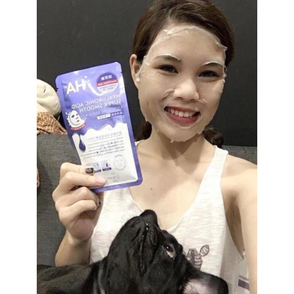 Mặt nạ giấy Maycreate Hyaluronic Acid Super Smooth Moisture Mask