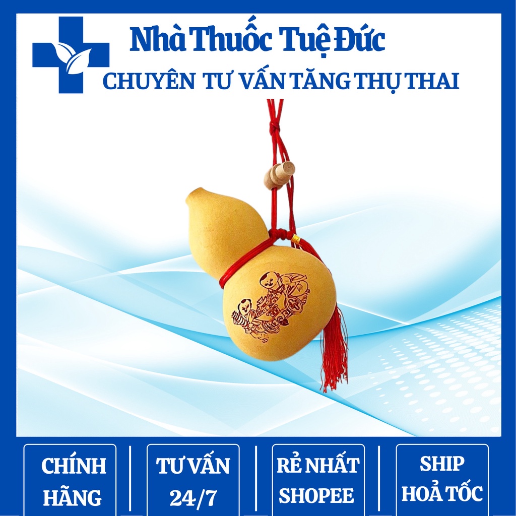 BẦU HỒ LÔ CẦU CON, VẬT TREO PHONG THUỶ, KÈM NÚT VÀ DÂY [Sẵn hàng] GỬI MẪU NGẪU NHIÊN
