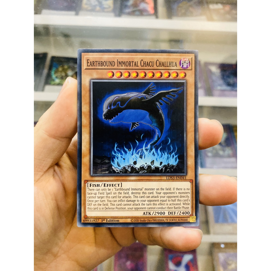 Thẻ Bài YugiOh! Mã LDS3-EN041 - Earthbound Immortal Chacu Challhua - Common - 1st Edition