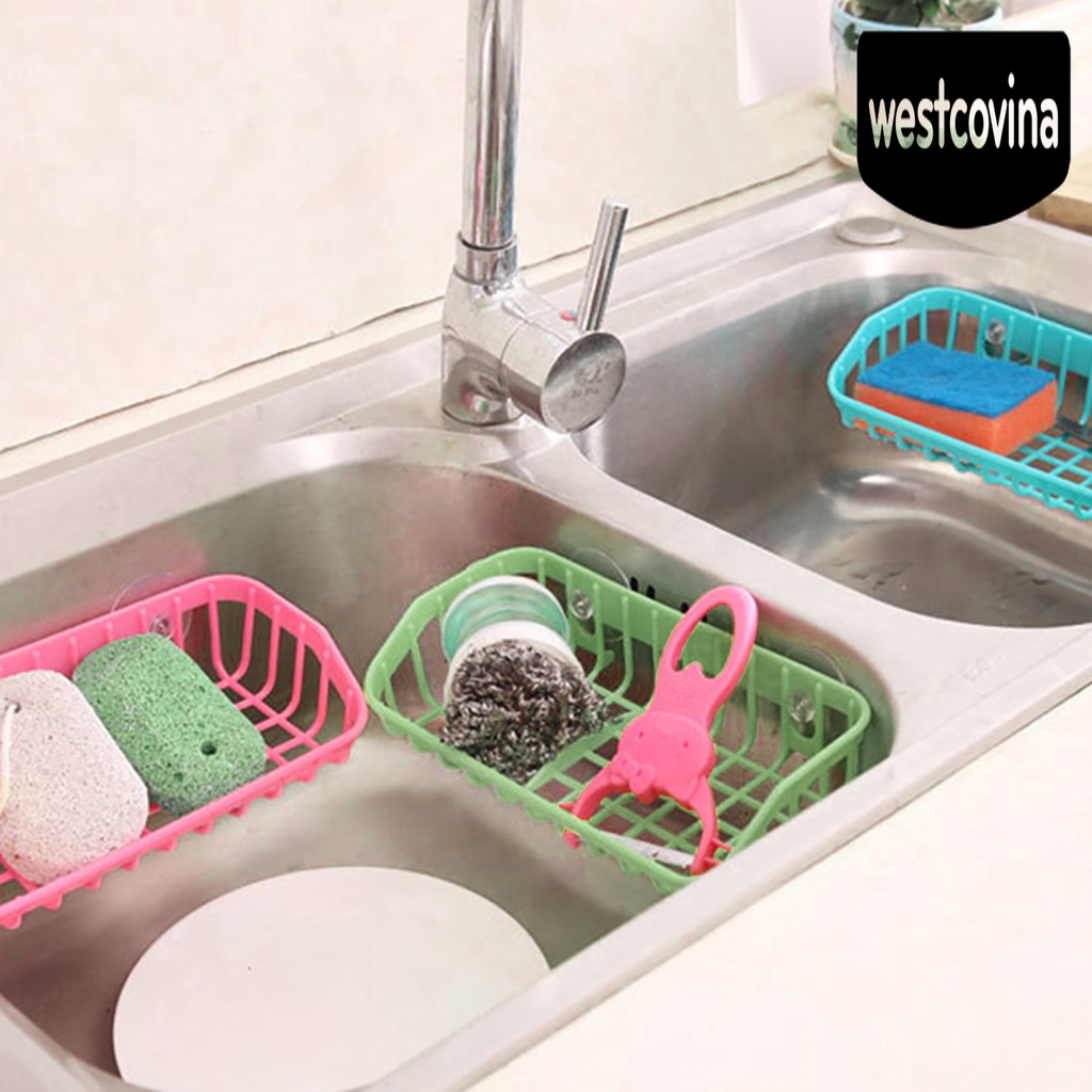 [Hot]☀ Giá Đỡ Mút Rửa Chén 5 Giác Hút Mạnh Có Giác Hút Dành Cho Phòng Khách /