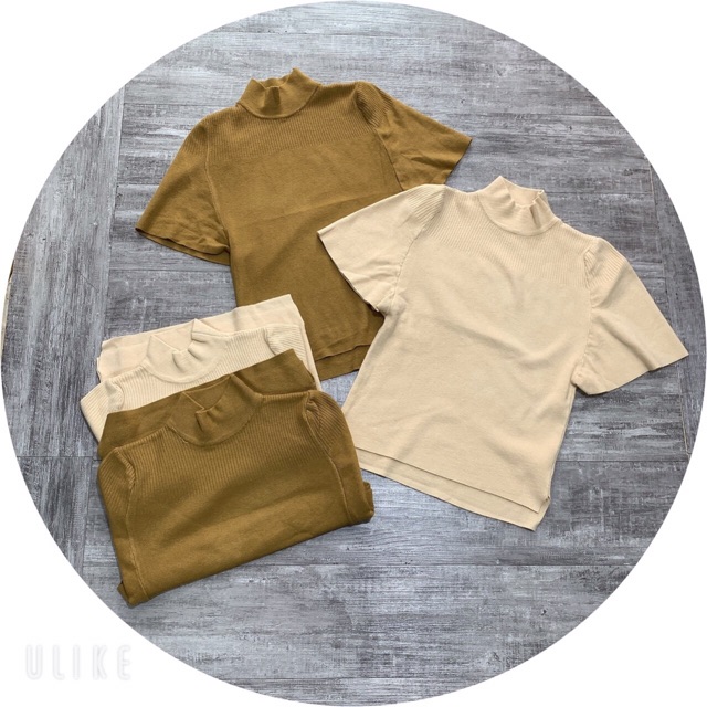 Áo len cộc tay tay bồng | BigBuy360 - bigbuy360.vn