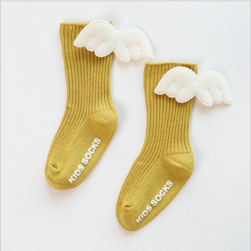 Vớ Cotton Cao Đến Đầu Gối Màu Sắc Kẹo Ngọt Thời Trang Dành Cho Bé
