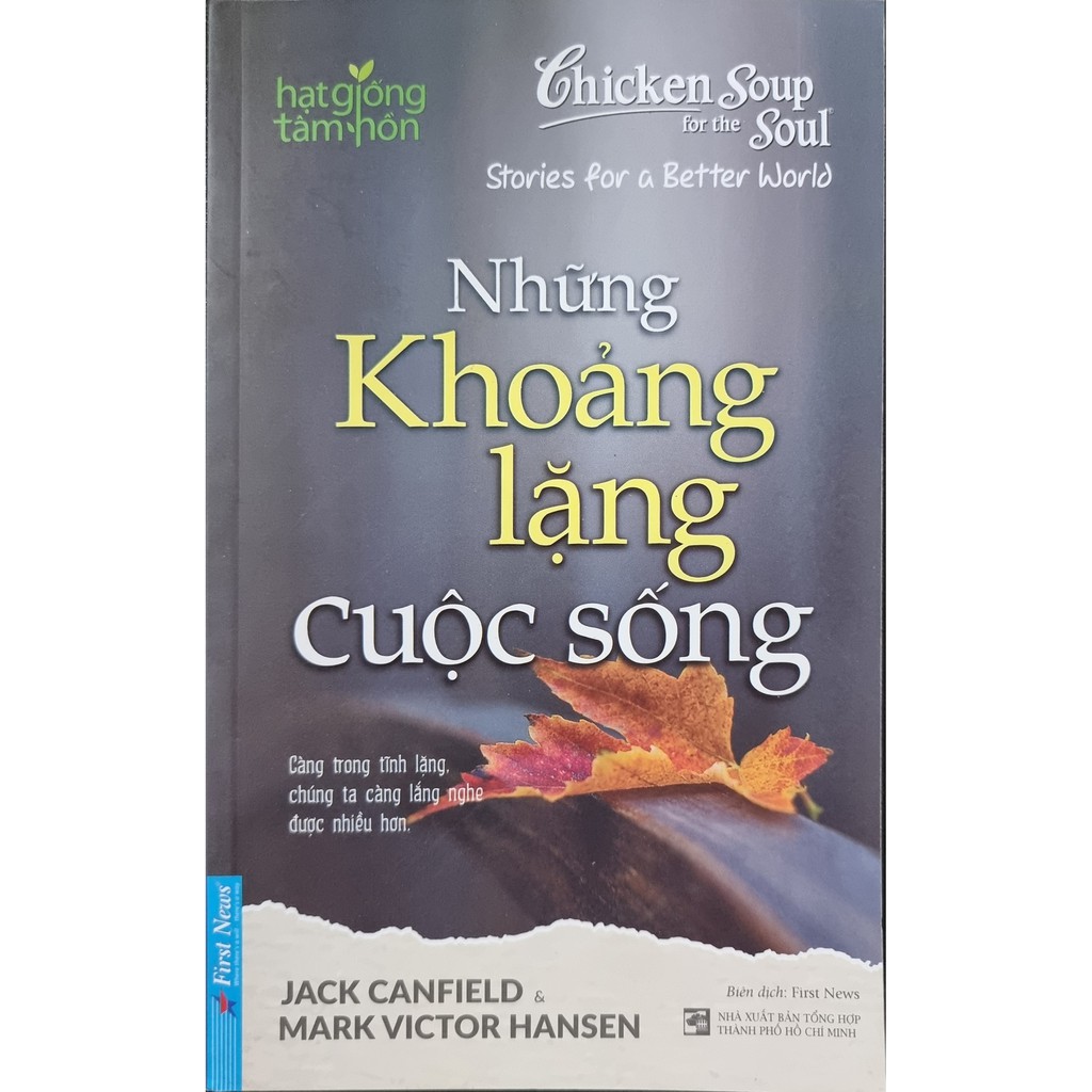 Sách Những Khoảng Lặng Cuộc Sống