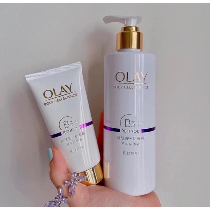 Sữa dưỡng thể trắng da Olay B3+ Retinol 250ml