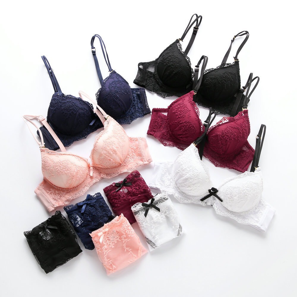 Bộ áo lót ren nâng đẩy ngực push up leve 3 siêu đẹp gợi cảm | BigBuy360 - bigbuy360.vn