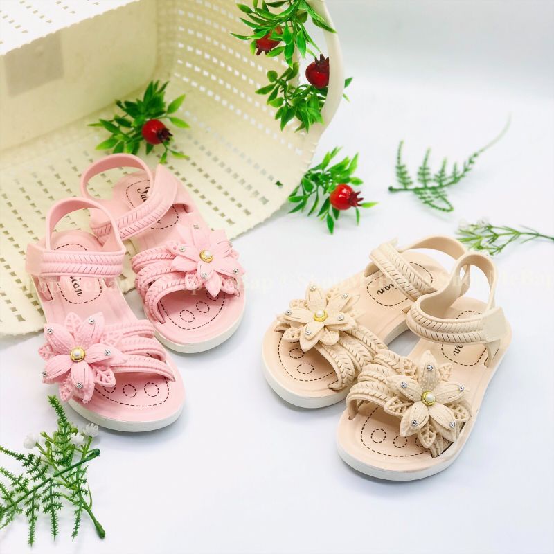 Sandal bé gái đi học quai mềm chống nước đẹp suất sắc cho bé gái