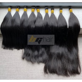 Tóc nối thật chất đẹp đủ độ dài từ 40cm - 70cm