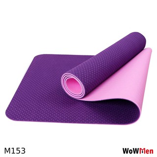 Thảm Tập Yoga TPE Yoga Mat 2 Lớp Cao Cấp 6mm