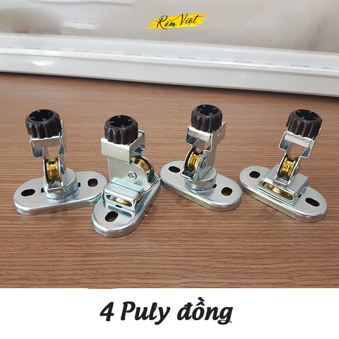 Phụ Kiện Giàn Phơi Thông Minh KS950: Dây cáp, Puly, Bát che, Bịt đầu, Treo thanh, Dẫn hướng