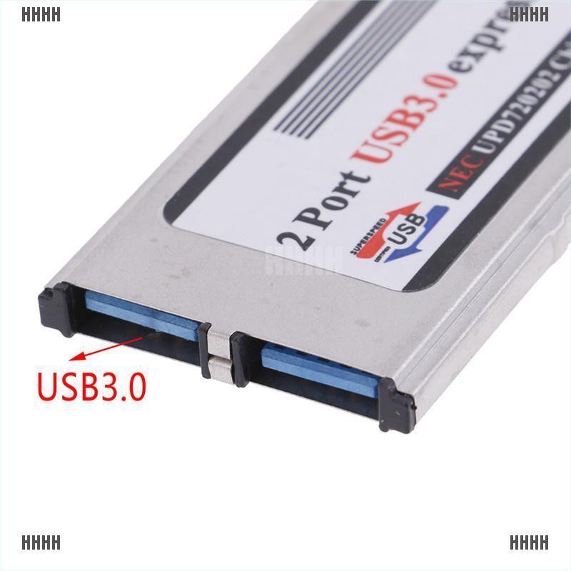 Card Mở Rộng 2 Cổng Usb 3.0 34mm / 54mm Cho Laptop