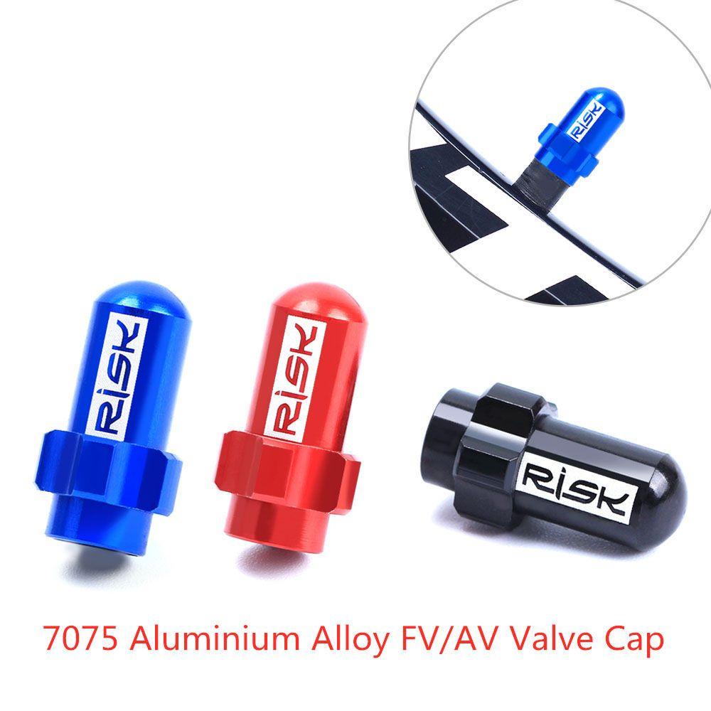 BARRY Aluminum Presta Valve Caps Ultralight Tire Valve Cap Valve Caps Dust Valve Caps Aluminium Alloy 2Pcs Dust Cover FV18 /AV18 Presta Valve Cap Mountain Road Bike Schrader Valve Caps/Multicolor