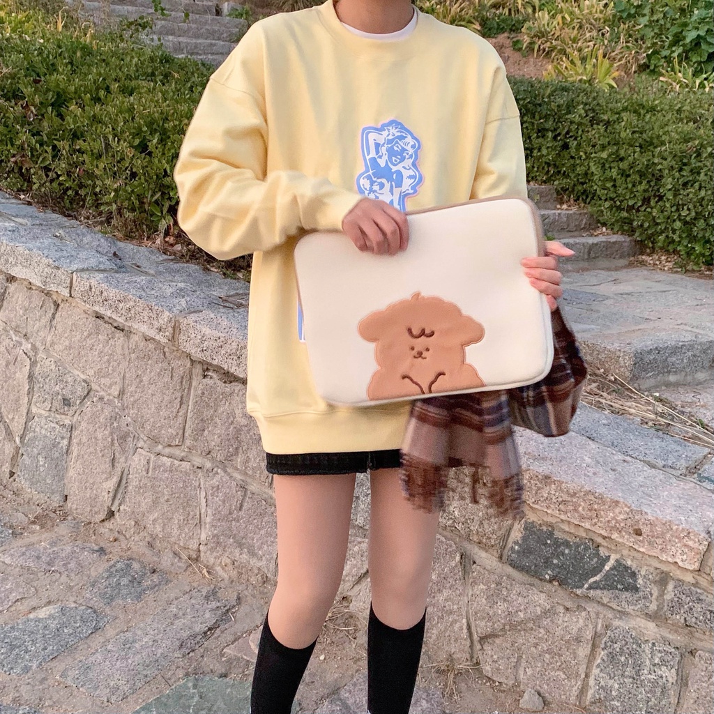 Túi đựng Laptop kích thước 15 13.3 13 12 11 10.5 10.2 inch phong cách Hàn Quốc dễ thương xinh xắn