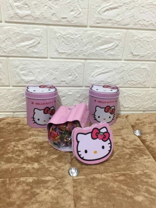 Hộp 2000 cái Chun Buộc Tóc Hello Kitty Cho Bé(757)