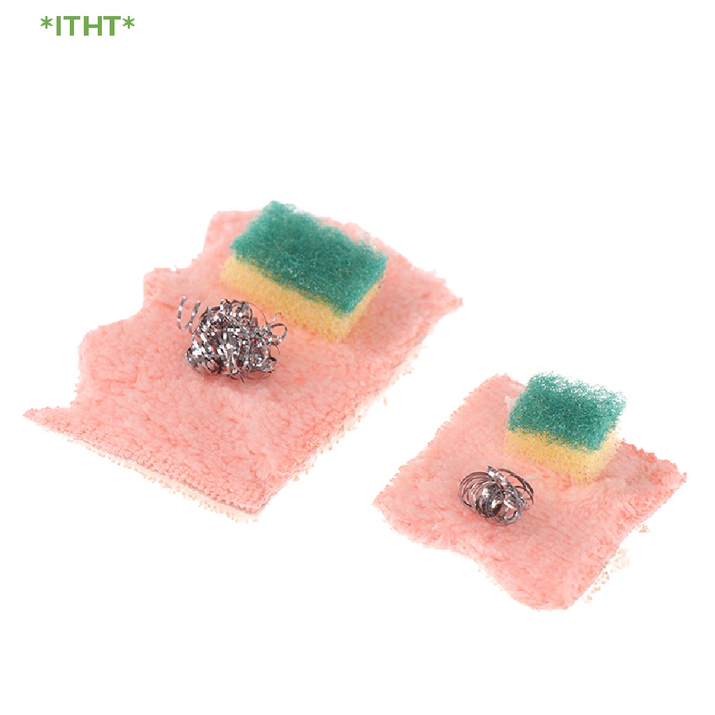 Bộ Dụng Cụ Rửa Chén Mini Tỉ Lệ 1: 12 Tiện Dụng Cho Nhà Búp Bê Mới